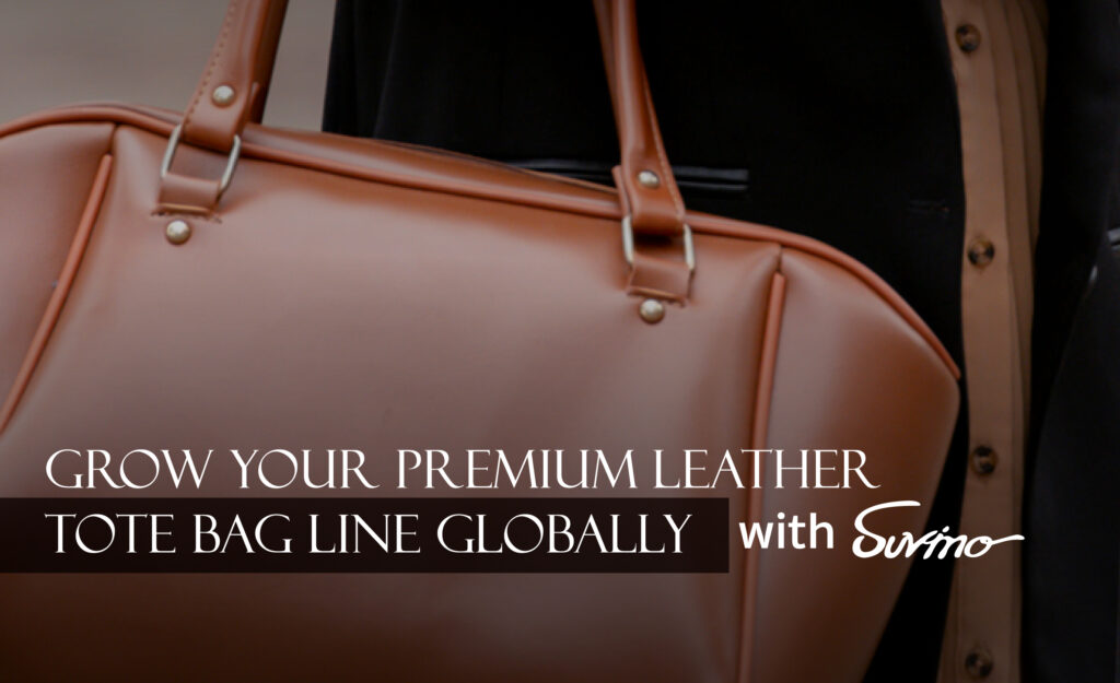 leather tote bag