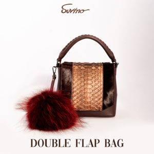 DOUBLE FLAP BAG