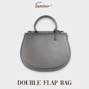 DOUBLE FLAP BAG