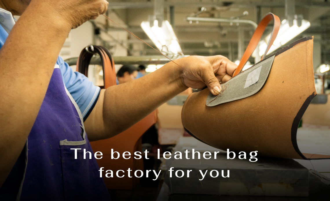 Leather bag factory
