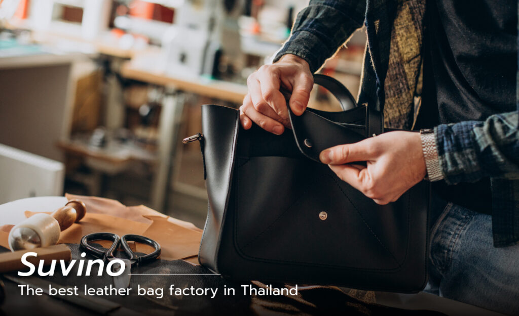 leather bag factory in Thailand