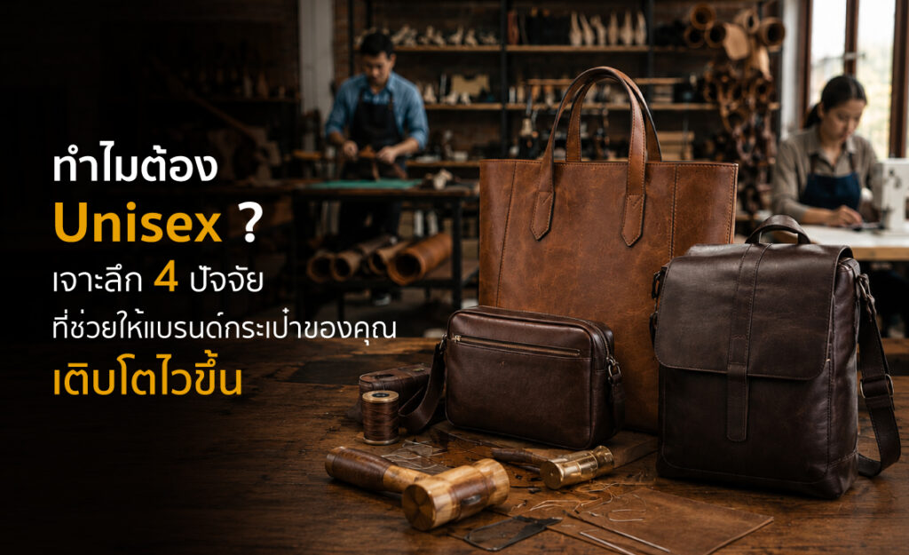ผลิตกระเป๋าแบรนด์ตัวเอง